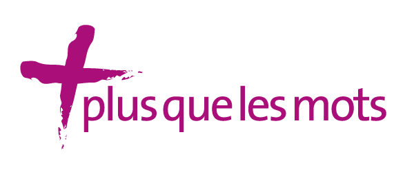 Plus que les mots - Logo